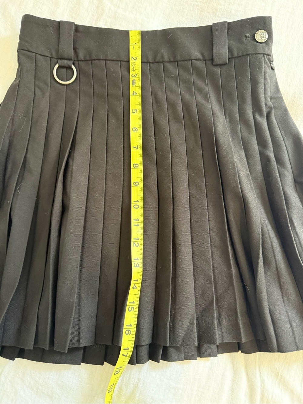 Mary Wyatt Rochelle Pleated Mini Skirt - Picture 15 of 16